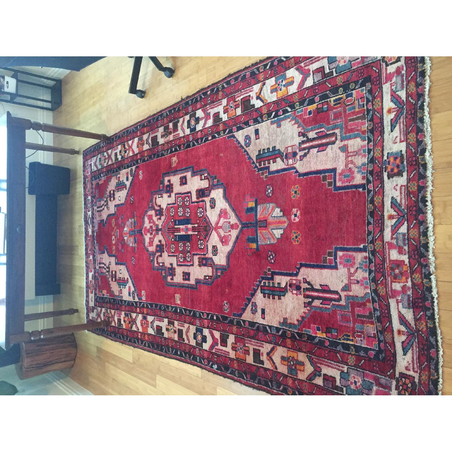 Antique Hand Knotted Iranian/Persian Rug - AptDeco
