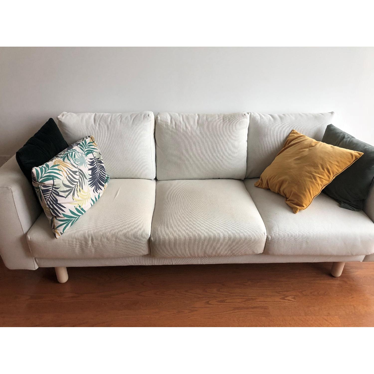 Ikea Norsborg White 3 Seater Sofa - image-1