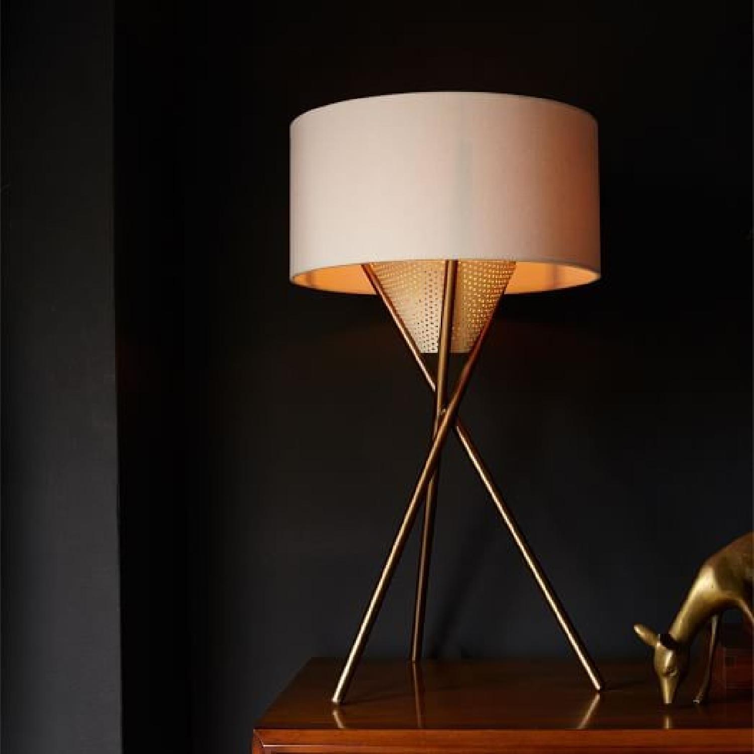 West Elm Mid-Century Tripod Table Lamp - image-2