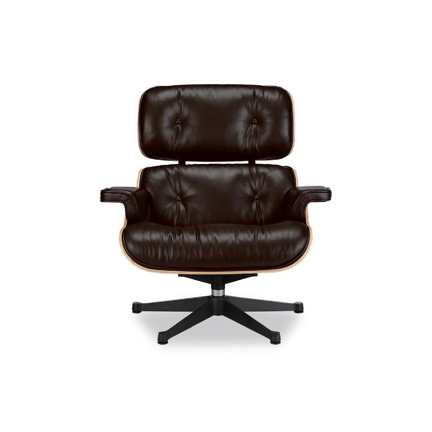 Manhattan Home Design Eames Lounge Chair in Brown - image-1
