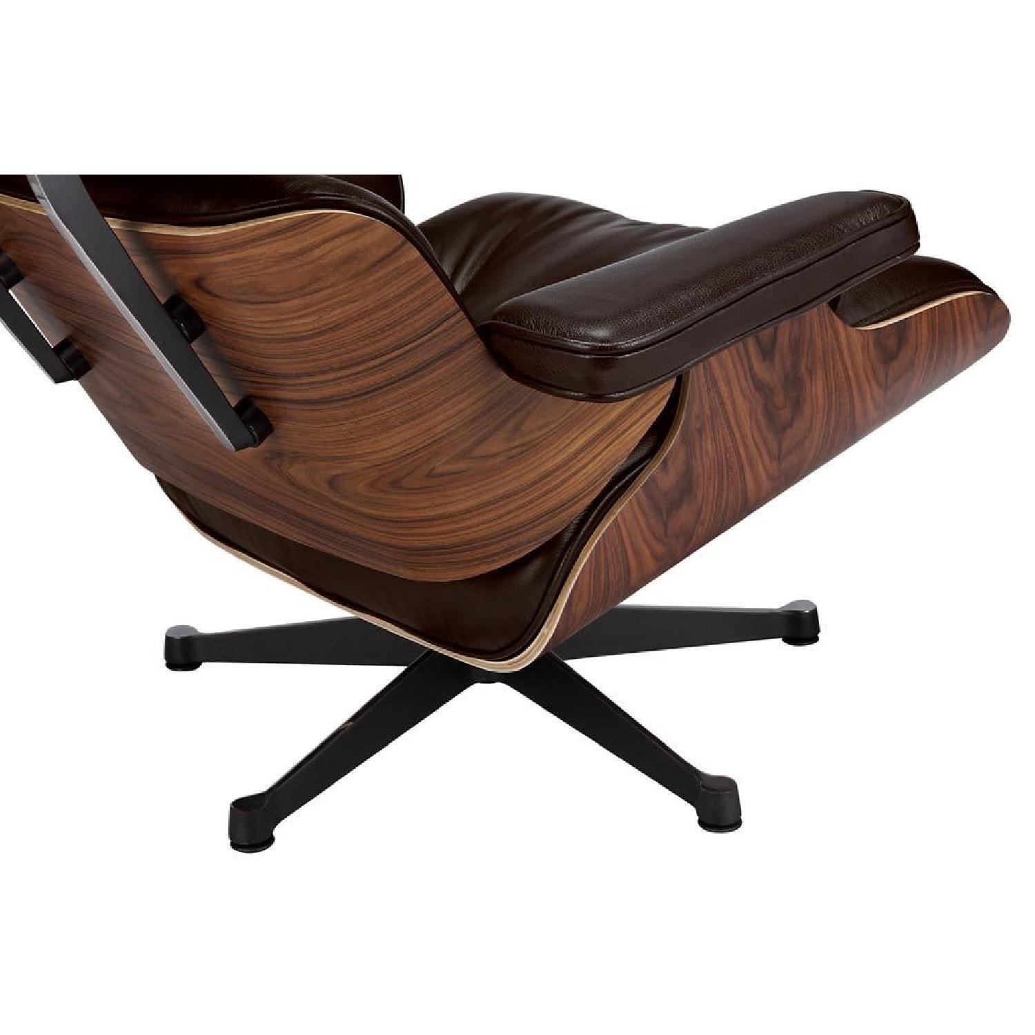Manhattan Home Design Eames Lounge Chair in Brown - image-4