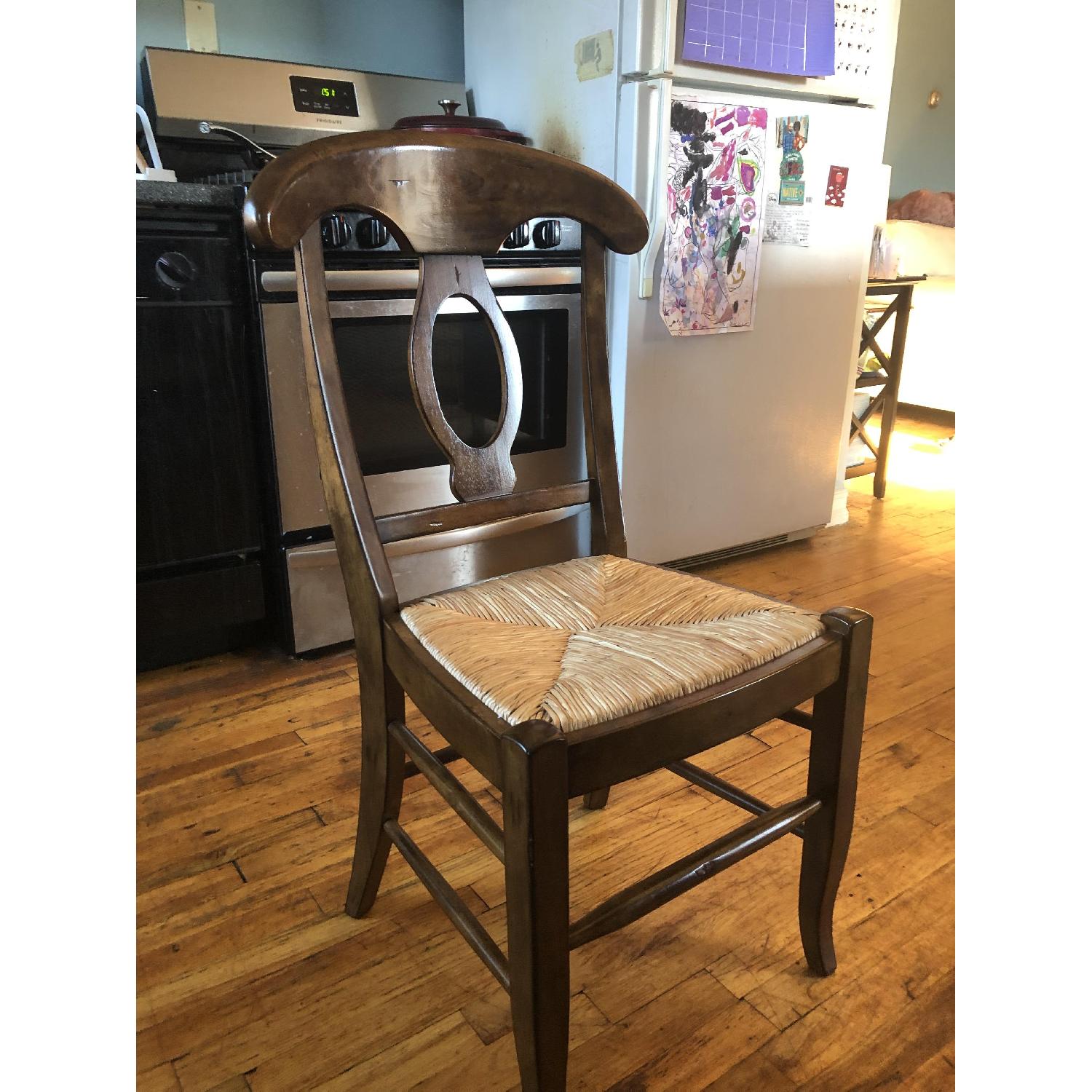 Pottery Barn Tivoli Round 5-Piece Dining Set - image-5