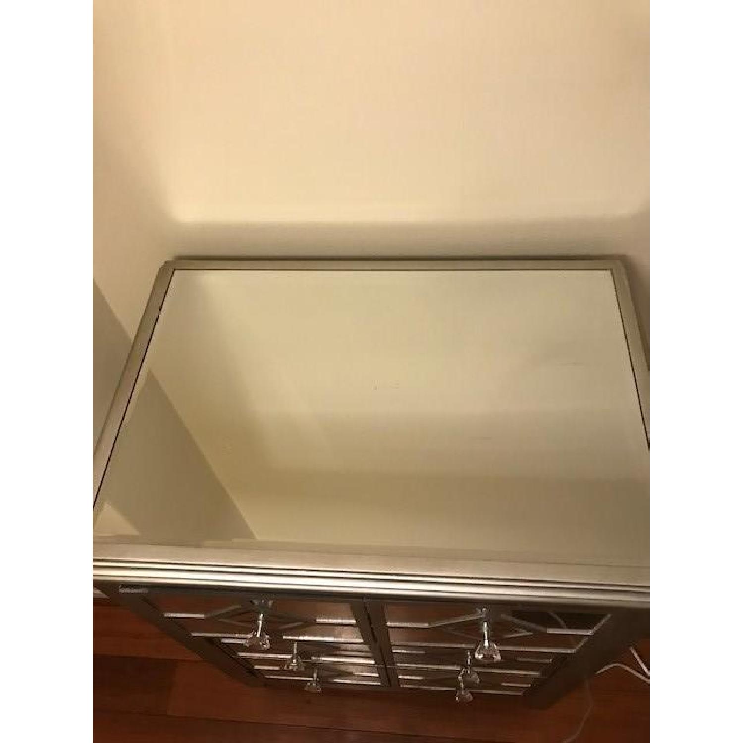 Home Goods Mirrored Nightstand - image-3