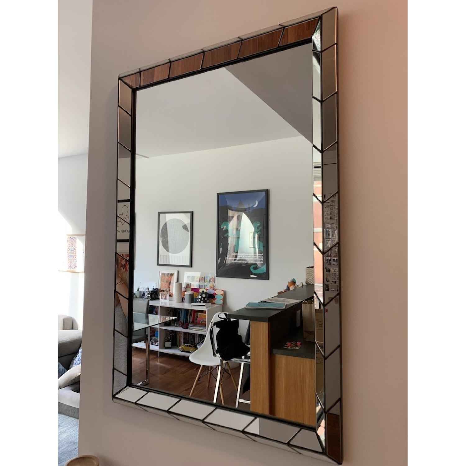 West Elm Chevron Tile Wall Mirror - image-2