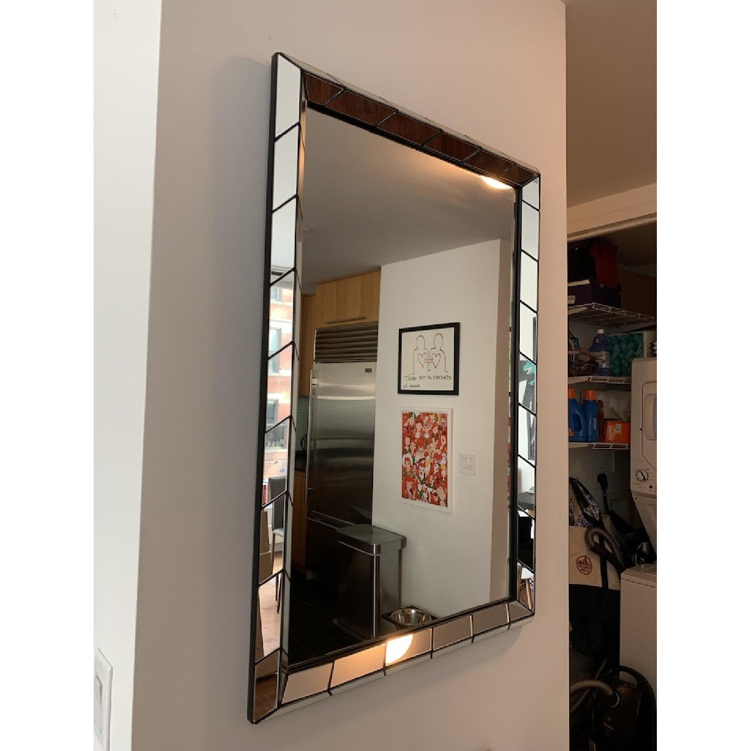 West Elm Chevron Tile Wall Mirror - image-3