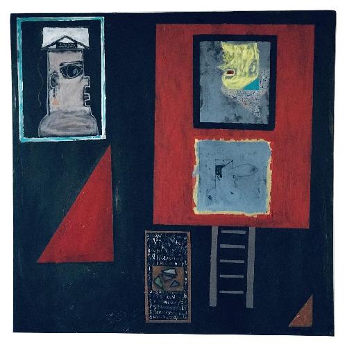 Used James Neal Conceptual Abstract Painting for sale on AptDeco