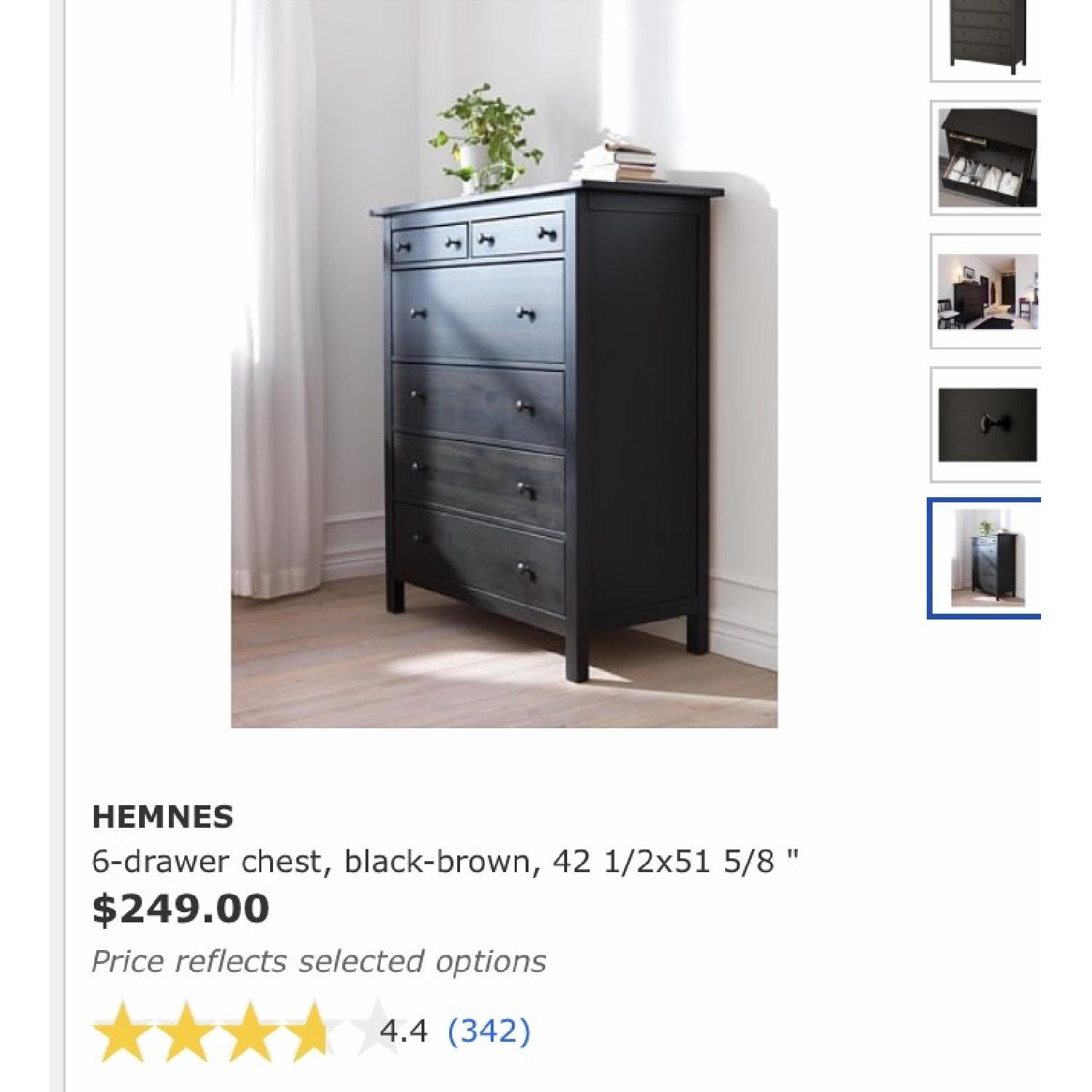 IKEA HEMNES イケアヘムネス チェスト ブラック Amazon｜IKEA HEMNES チェスト 3段 108x96cm ブラック ブラウン