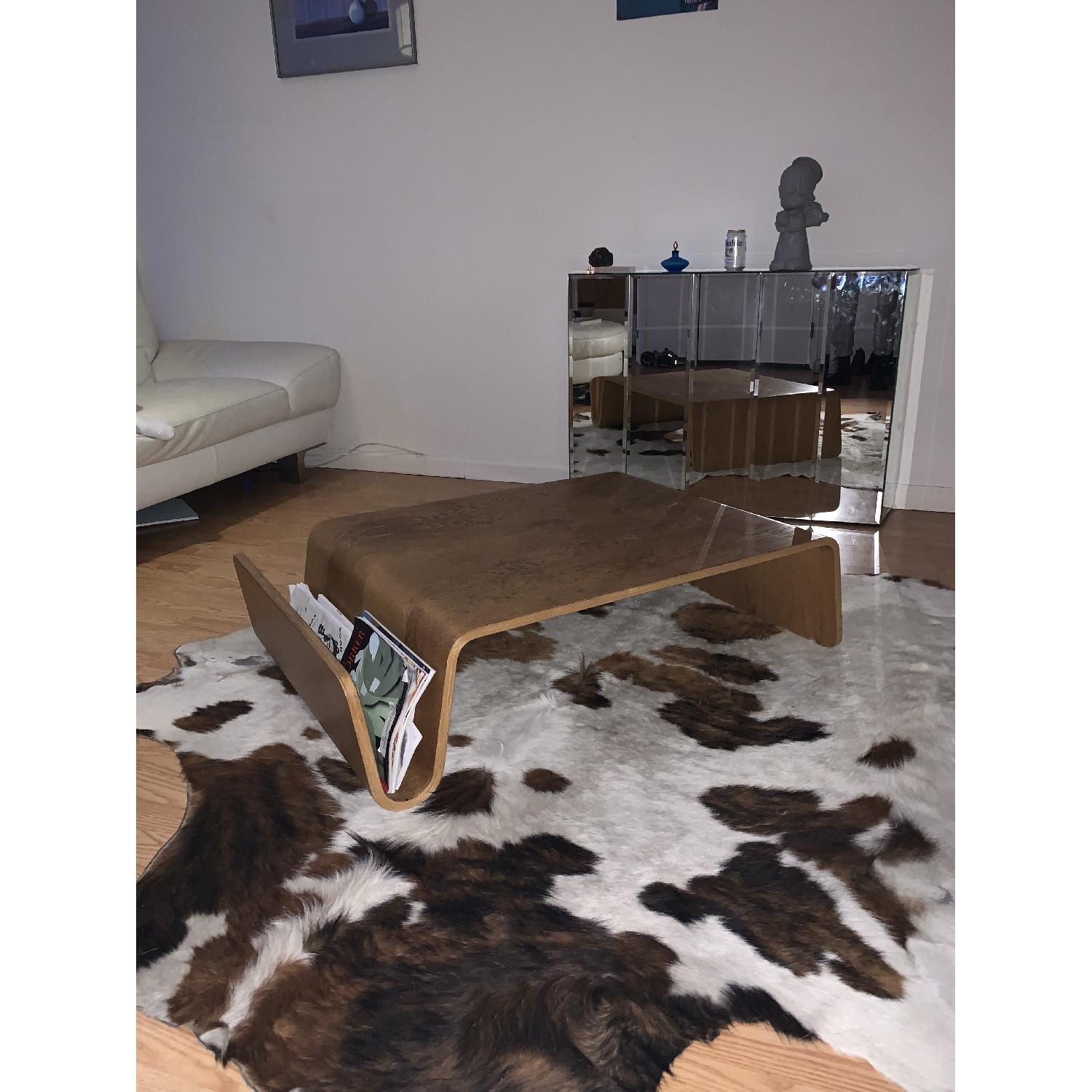 Modern Bentwood Eric Pfeiffer Walnut Scando Coffee Table