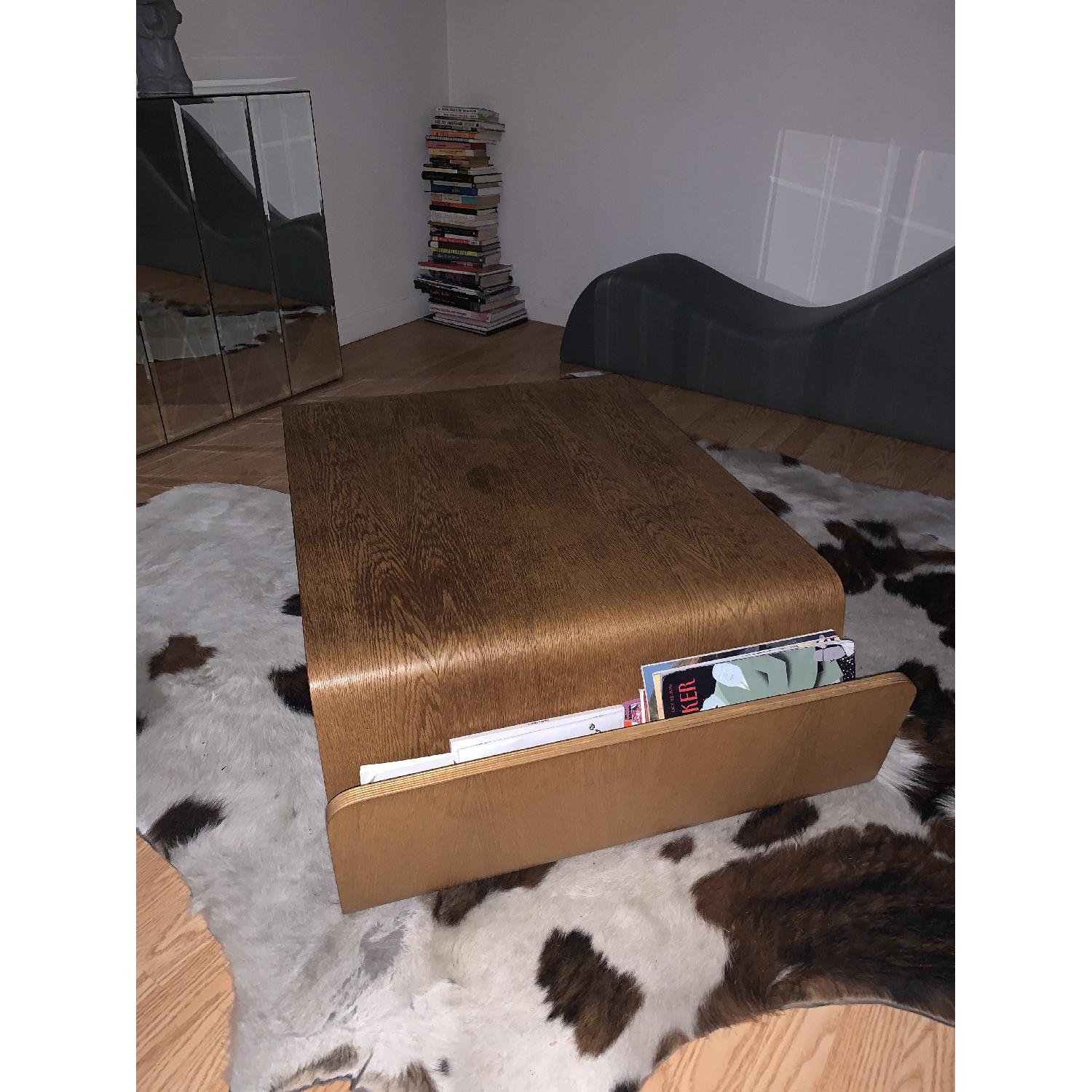 Modern Bentwood Eric Pfeiffer Walnut Scando Coffee Table - AptDeco