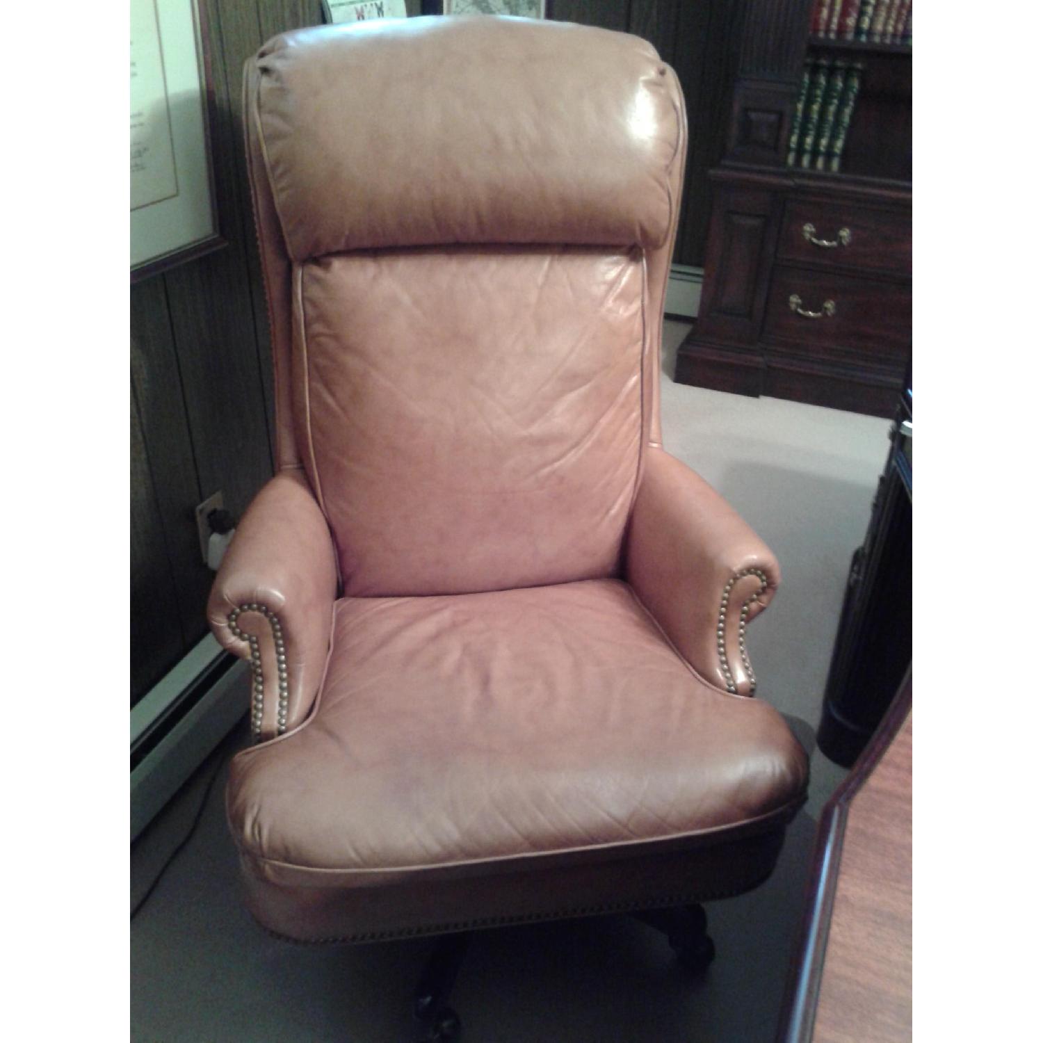 Hancock & Moore Leather Desk Chair - image-1