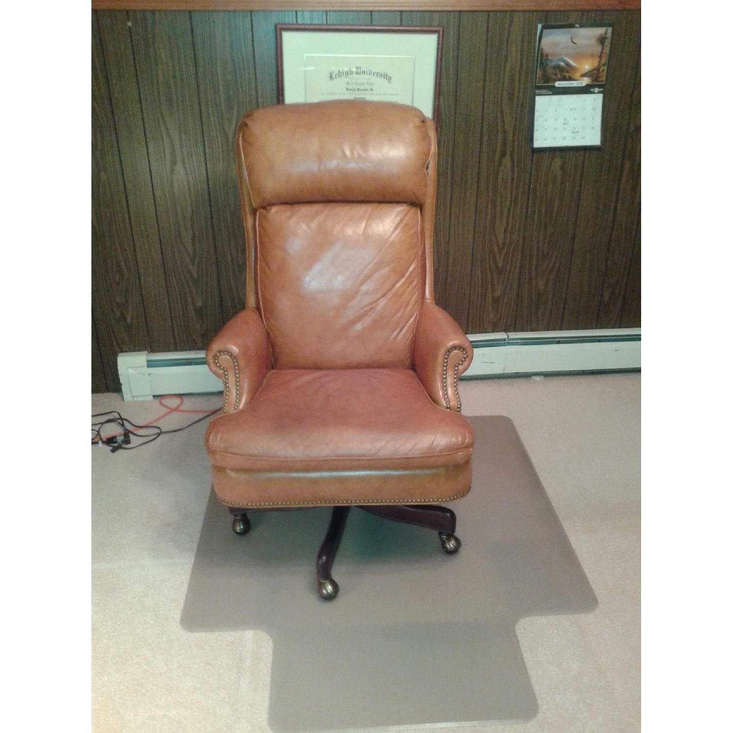 Hancock & Moore Leather Desk Chair - image-2