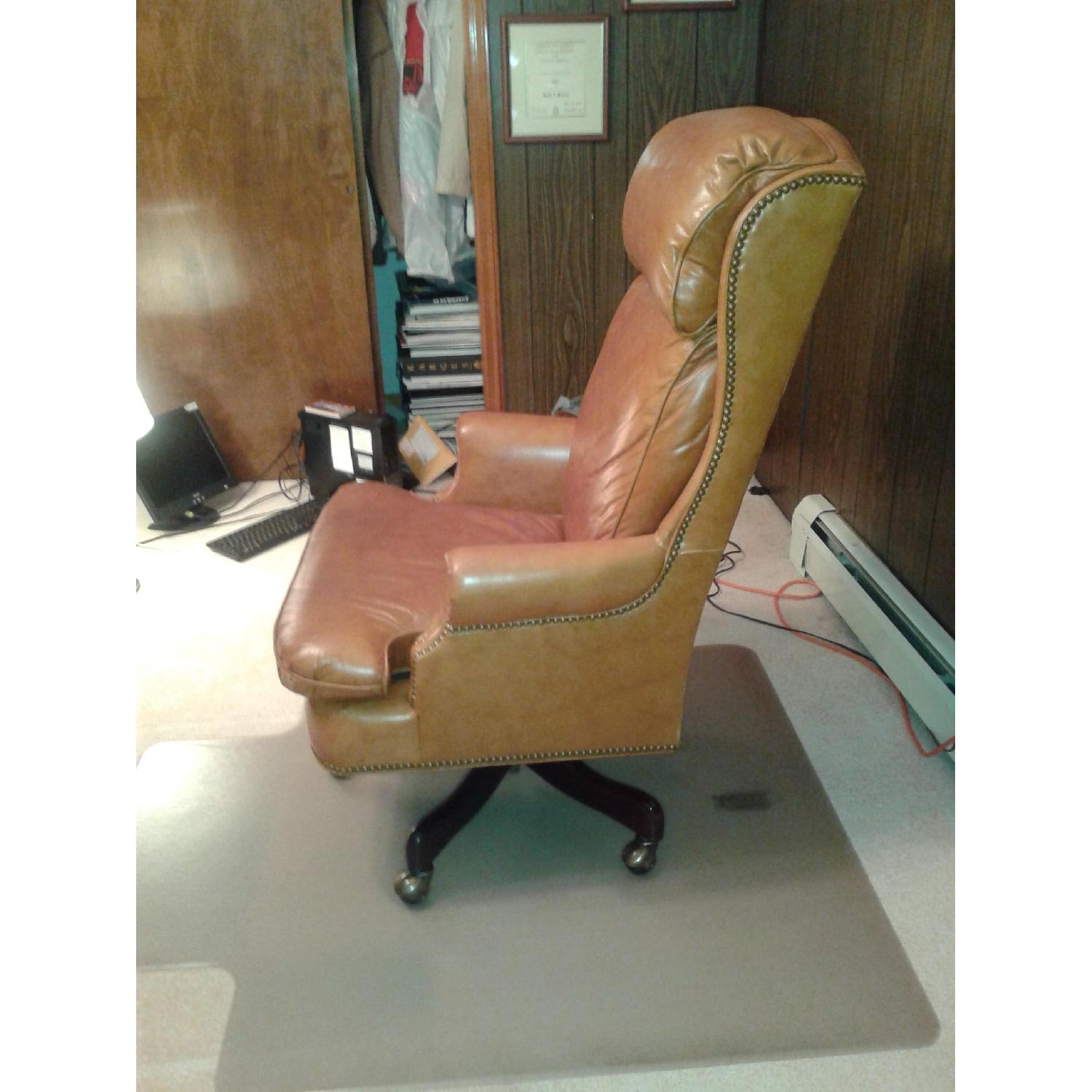 Hancock & Moore Leather Desk Chair - image-3