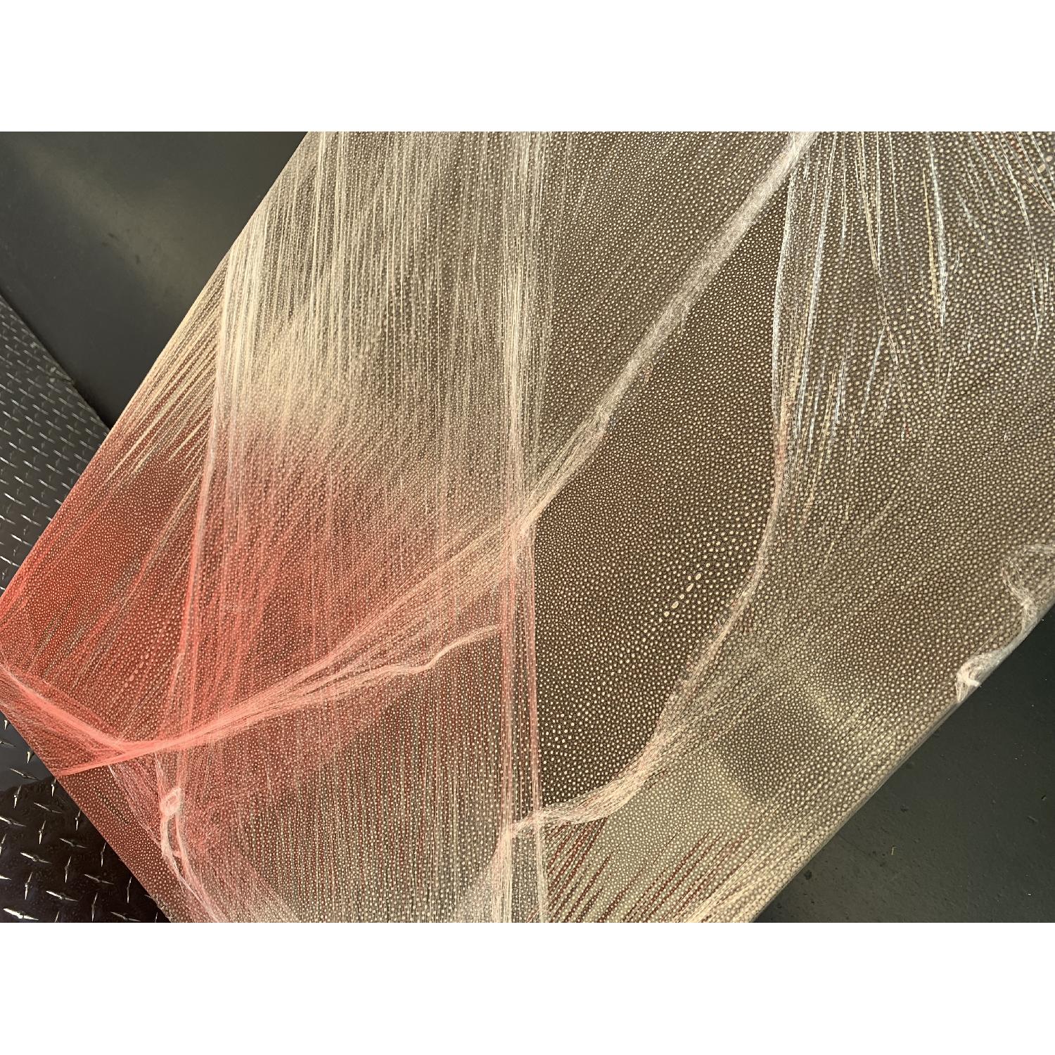 Restoration Hardware Graydon Shagreen Closed Nightstand - image-2