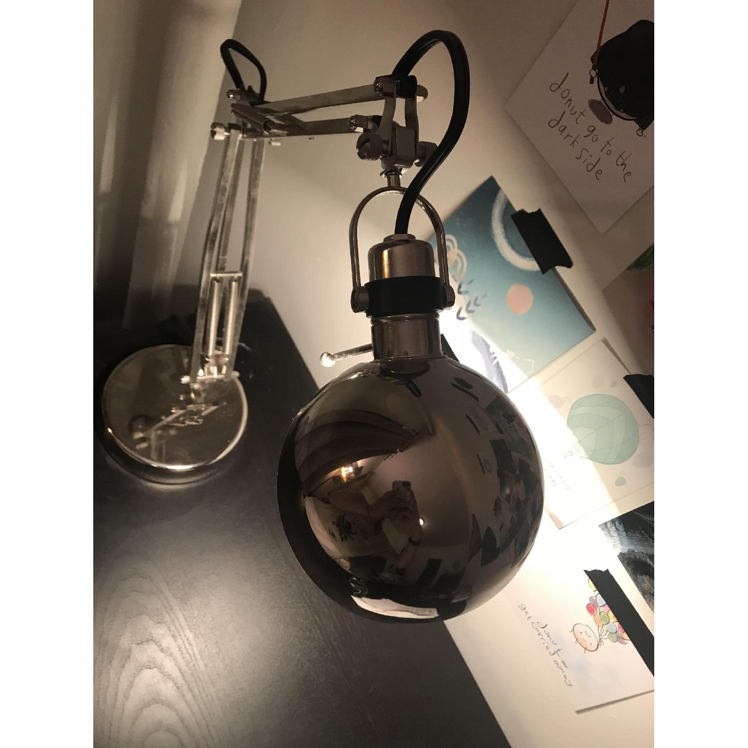 Ikea Forsa Working Desk Lamp w/ LED Light Bulb - image-1