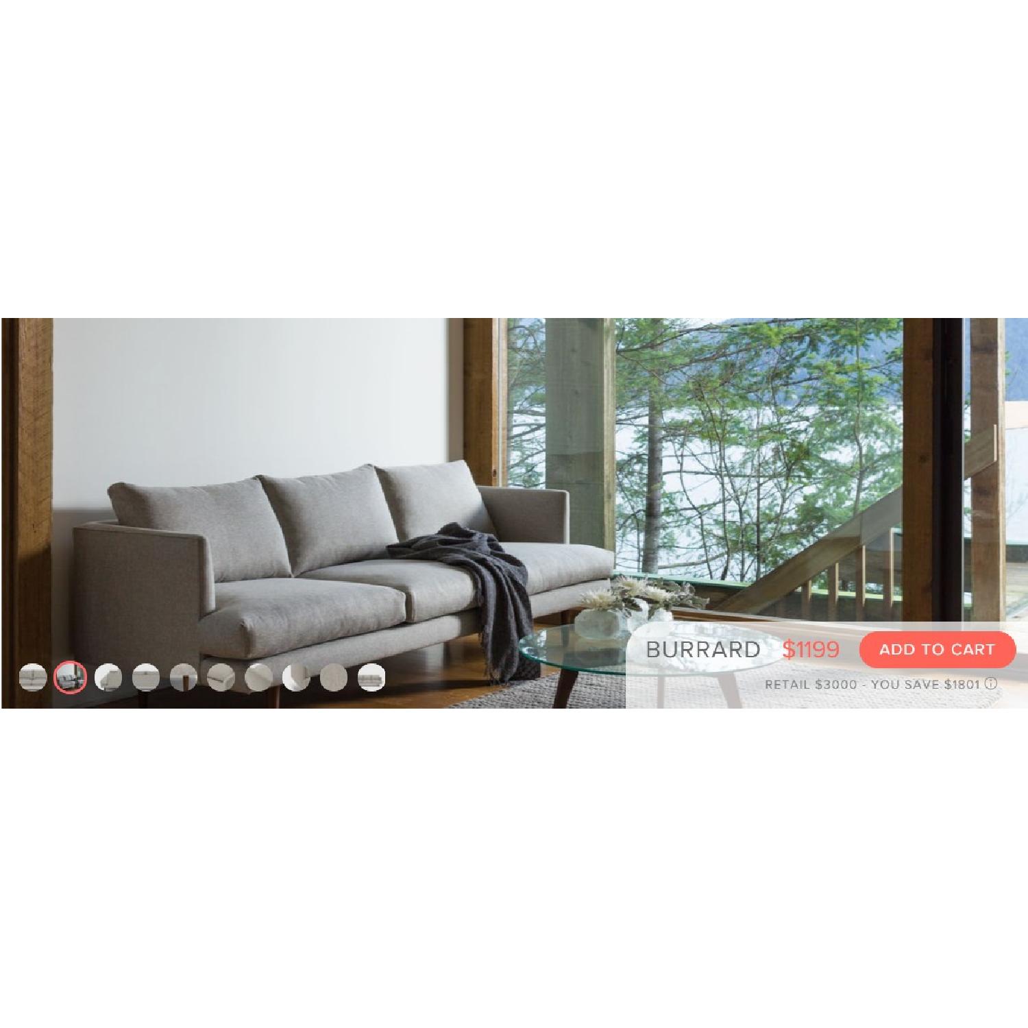 Article Burrard Seasalt Grey Sofa - image-5