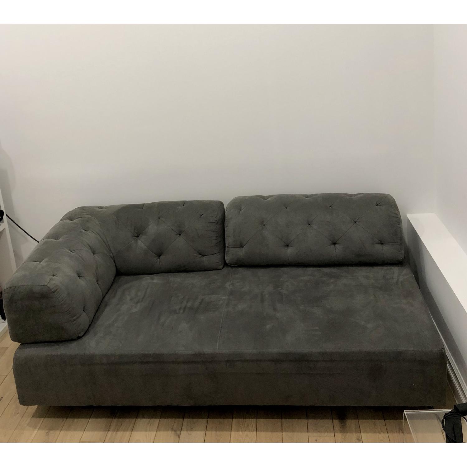 West Elm Tillary Tufted Sofa - image-1