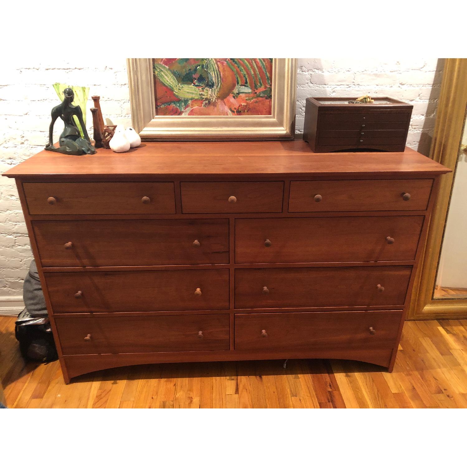 Scott Jordan Furniture 9 Drawer Cherry Dresser - image-1