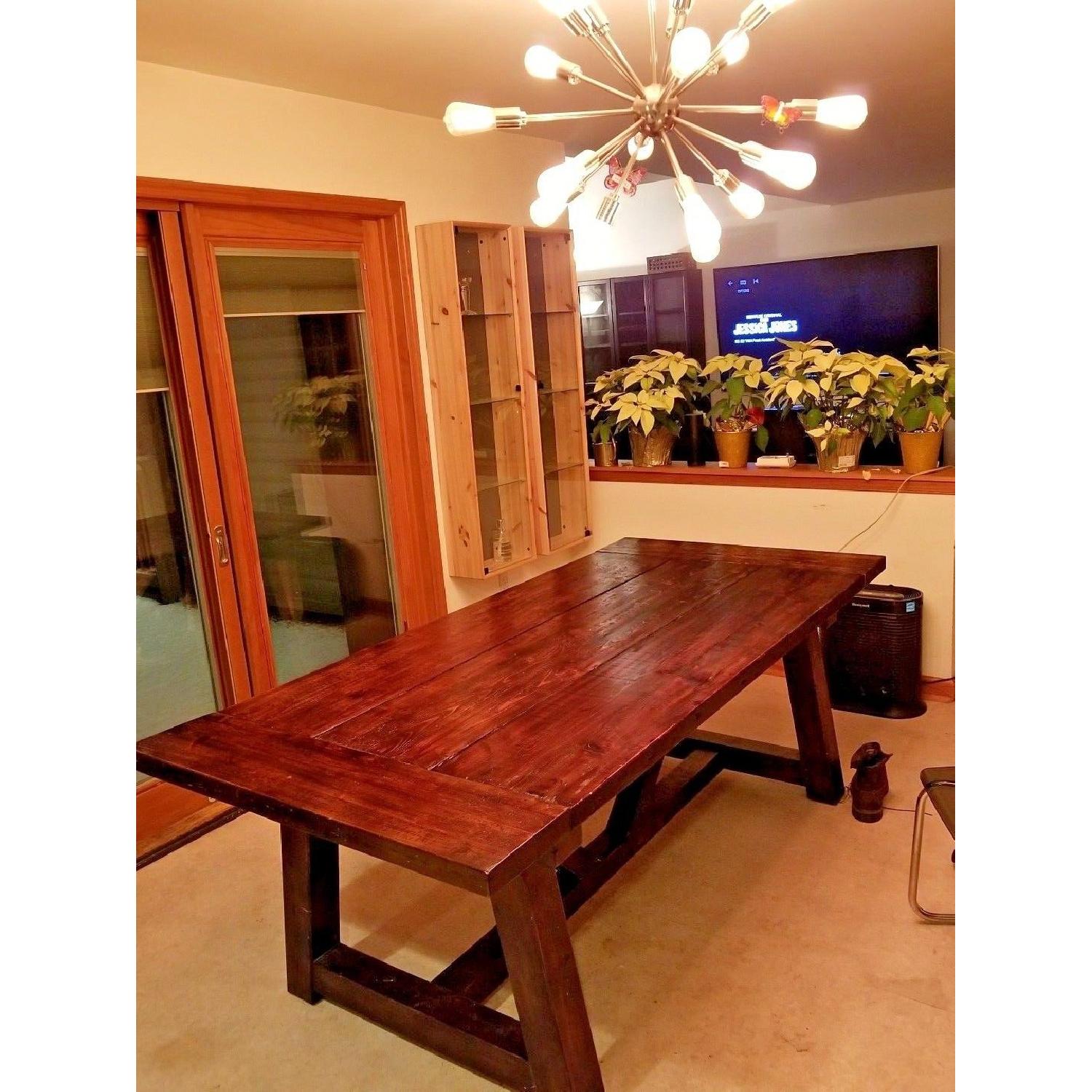 Restoration Hardware/Timothy Oulton Salvaged Wood Beam Table AptDeco