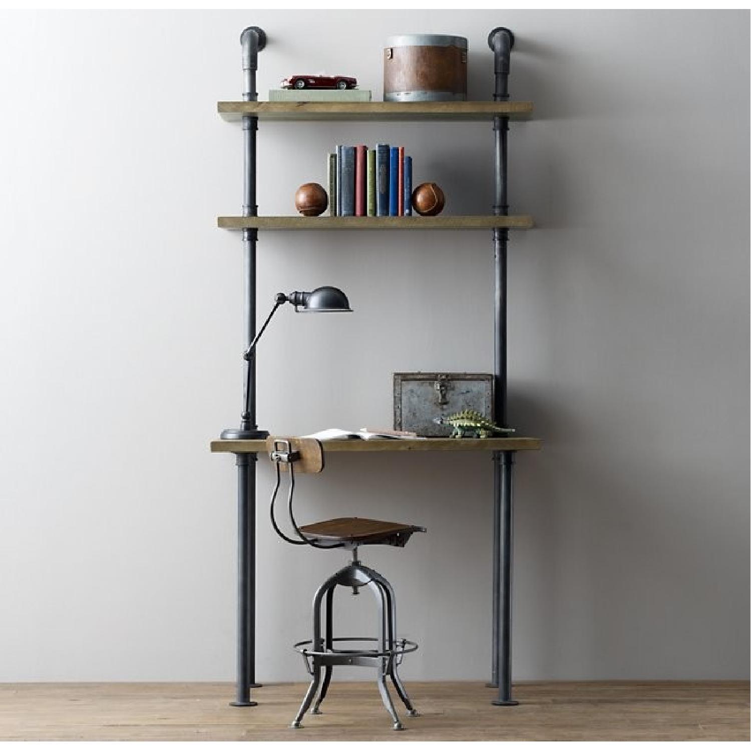 Restoration Hardware Industrial Pipe Single Desk - image-1