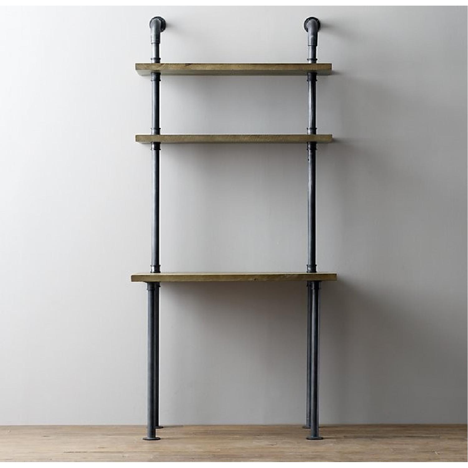 Restoration Hardware Industrial Pipe Single Desk - image-2