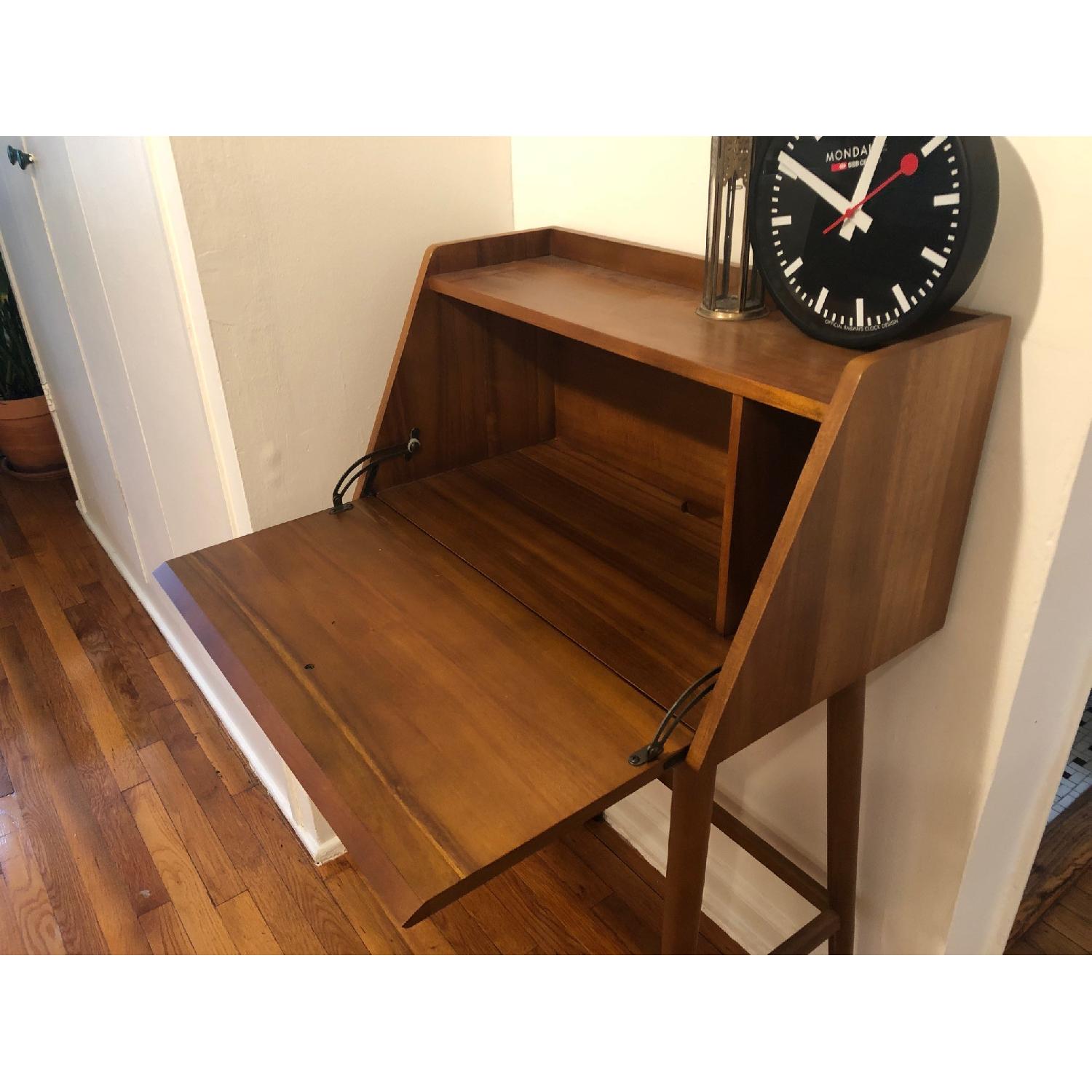 West Elm Mid-Century Mini Secretary Desk - image-2