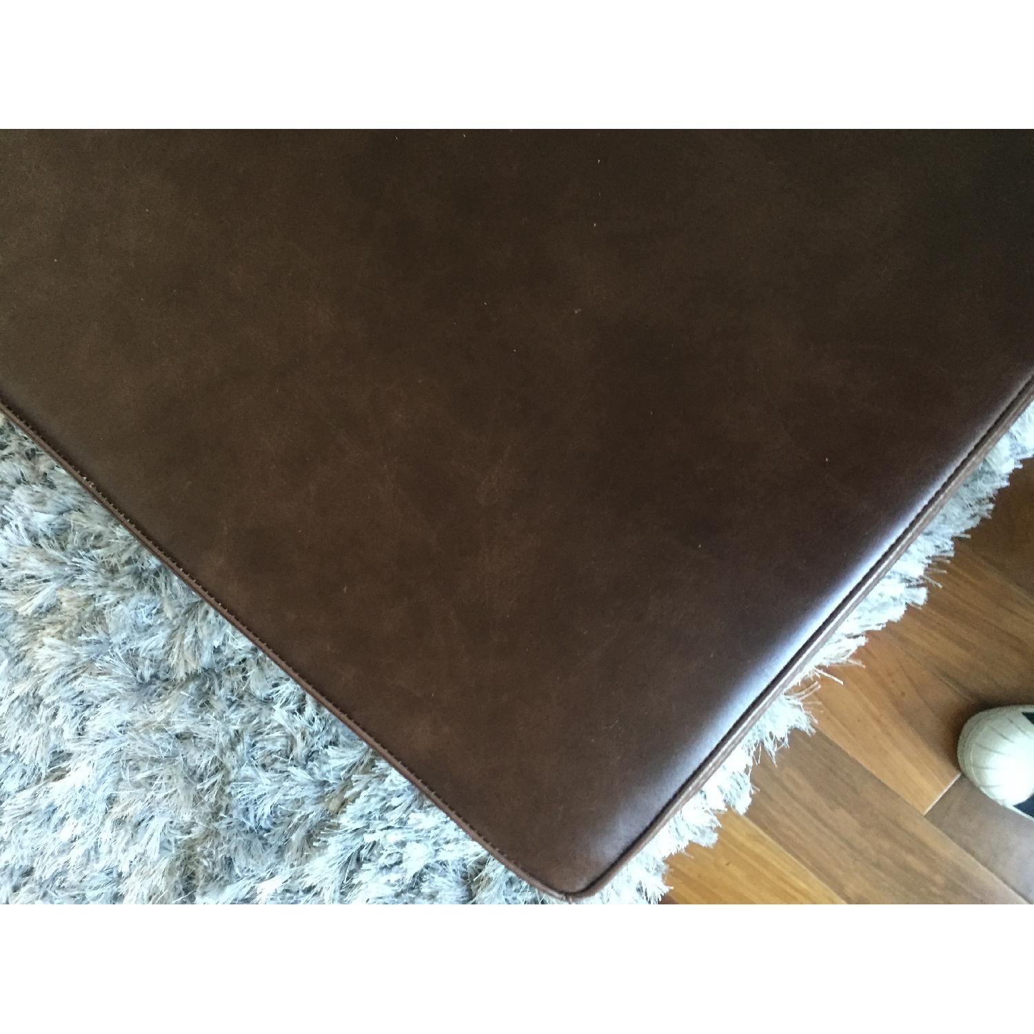 Room & Board Aero Leather Ottoman - image-2