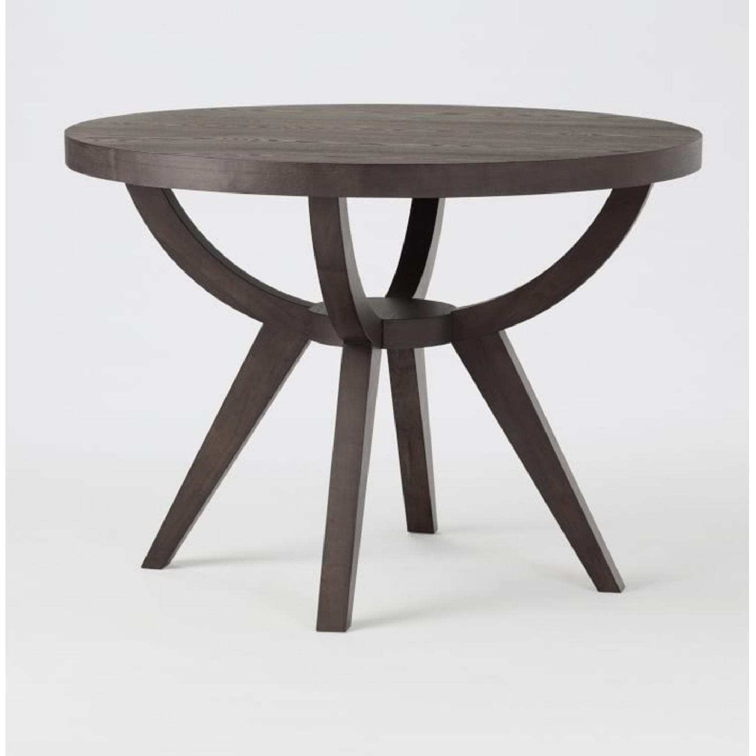 West Elm Arc Base Pedestal Round Table - image-2