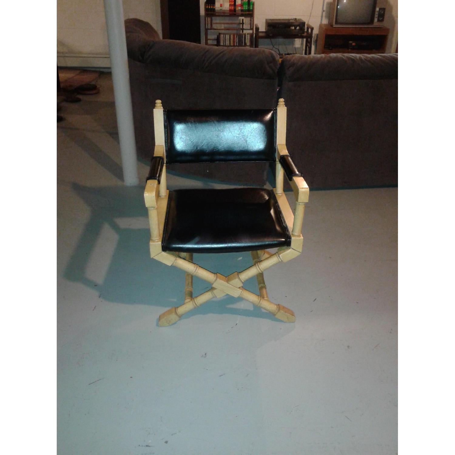 Leather Captain Chair - image-2