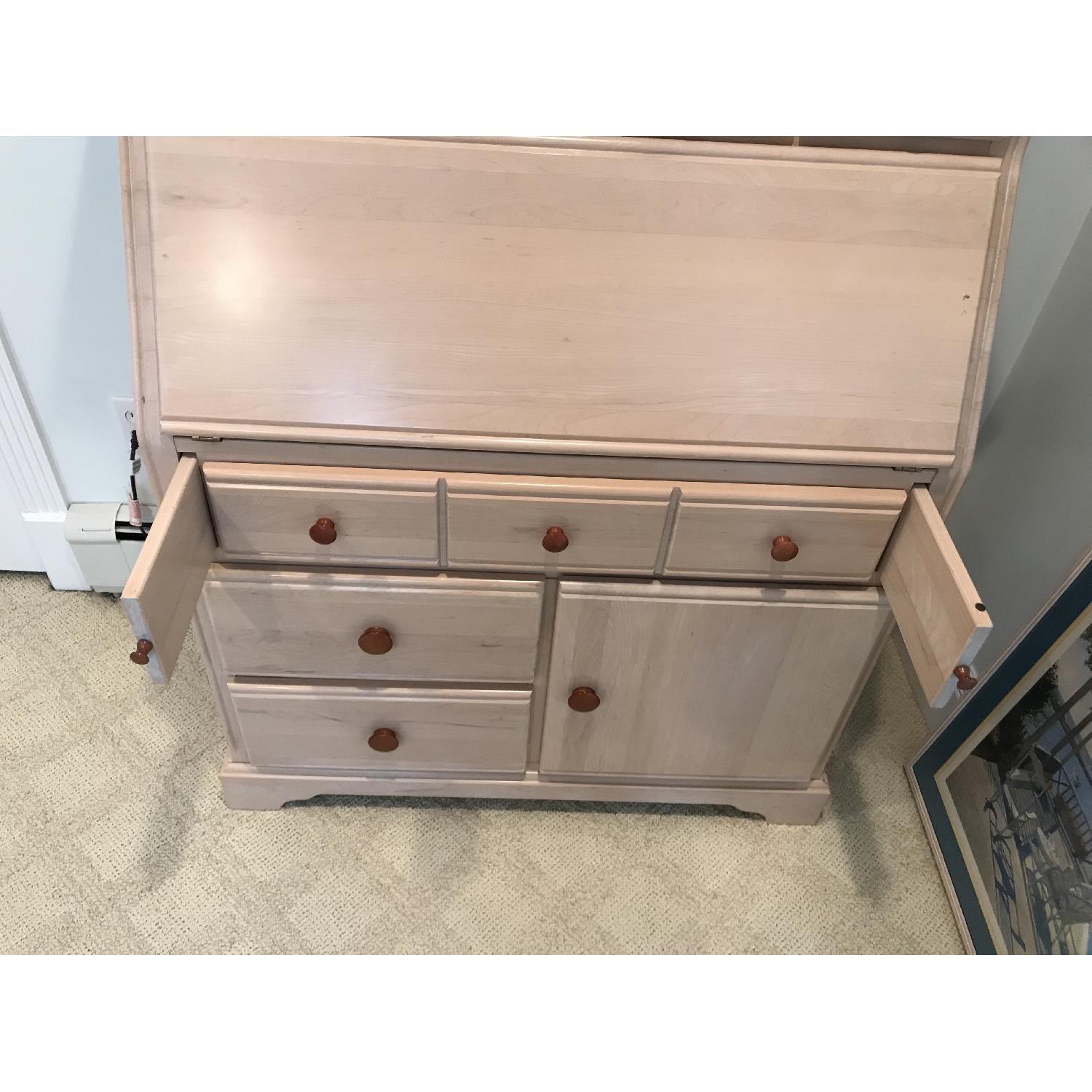 Dresser/Desk w/ Fold Down Changing Table AptDeco