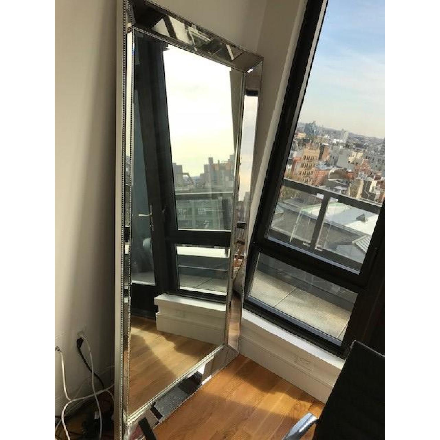 Z Gallerie Omni Leaning Floor Mirror AptDeco