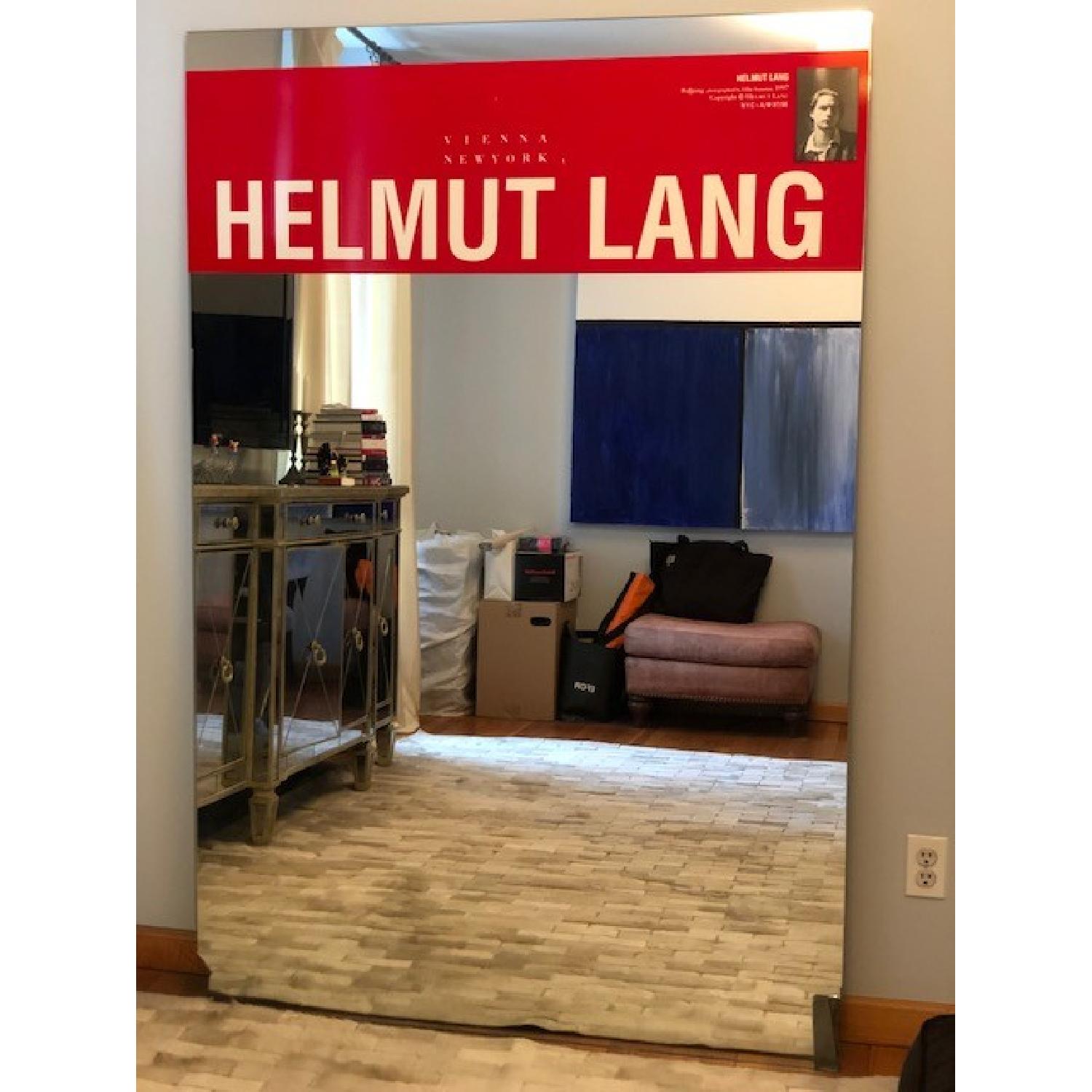 Helmut Lang Sticker Mirror - AptDeco