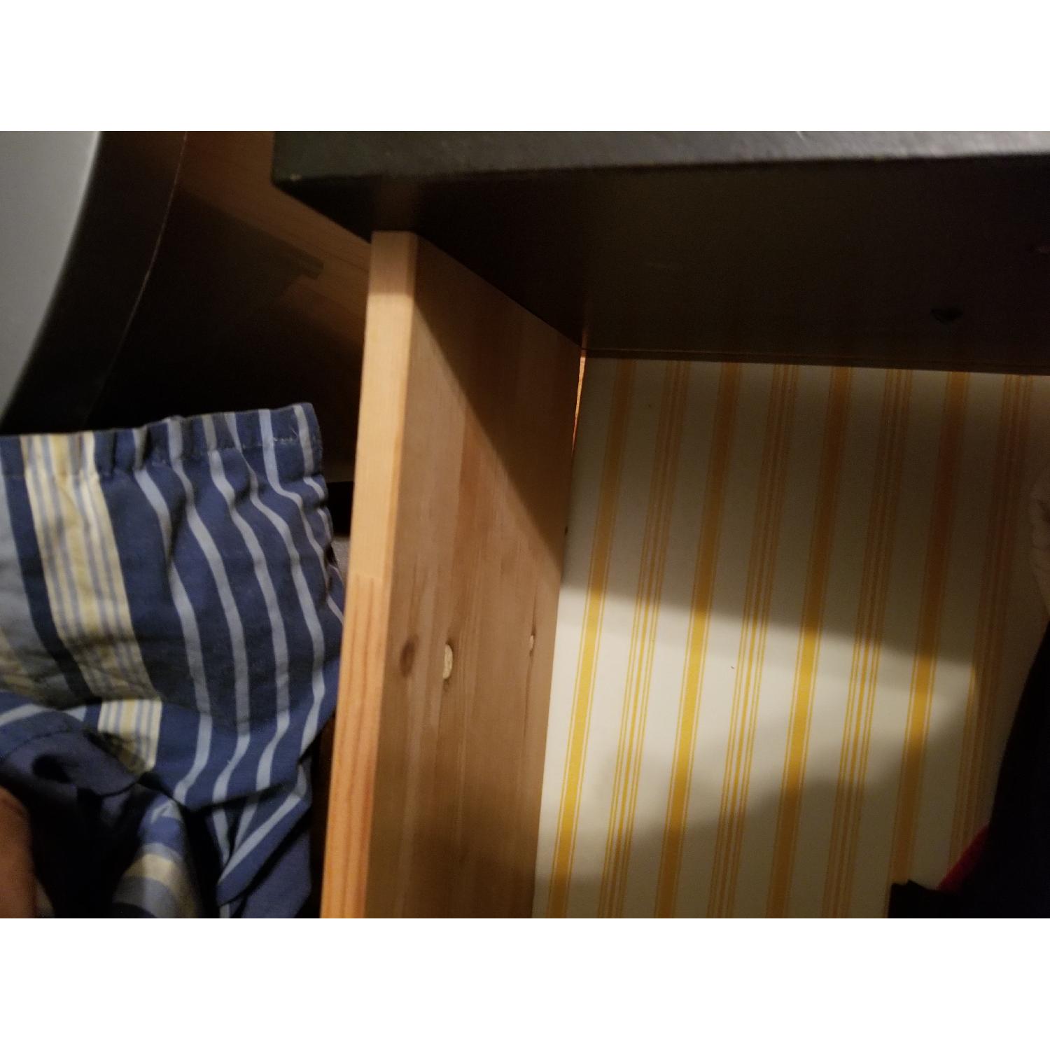 Ikea Black 3-Drawer Dresser w/ Vanity - image-3