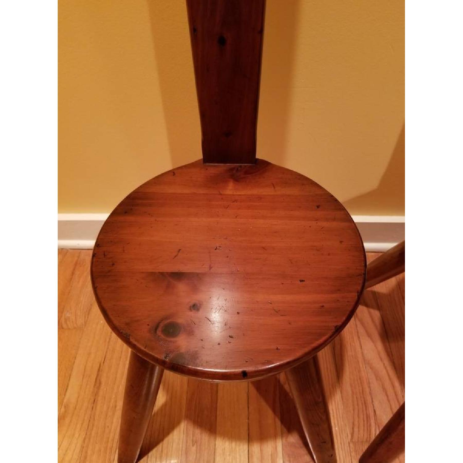 Vintage William Fetner Keyhole Chairs - AptDeco