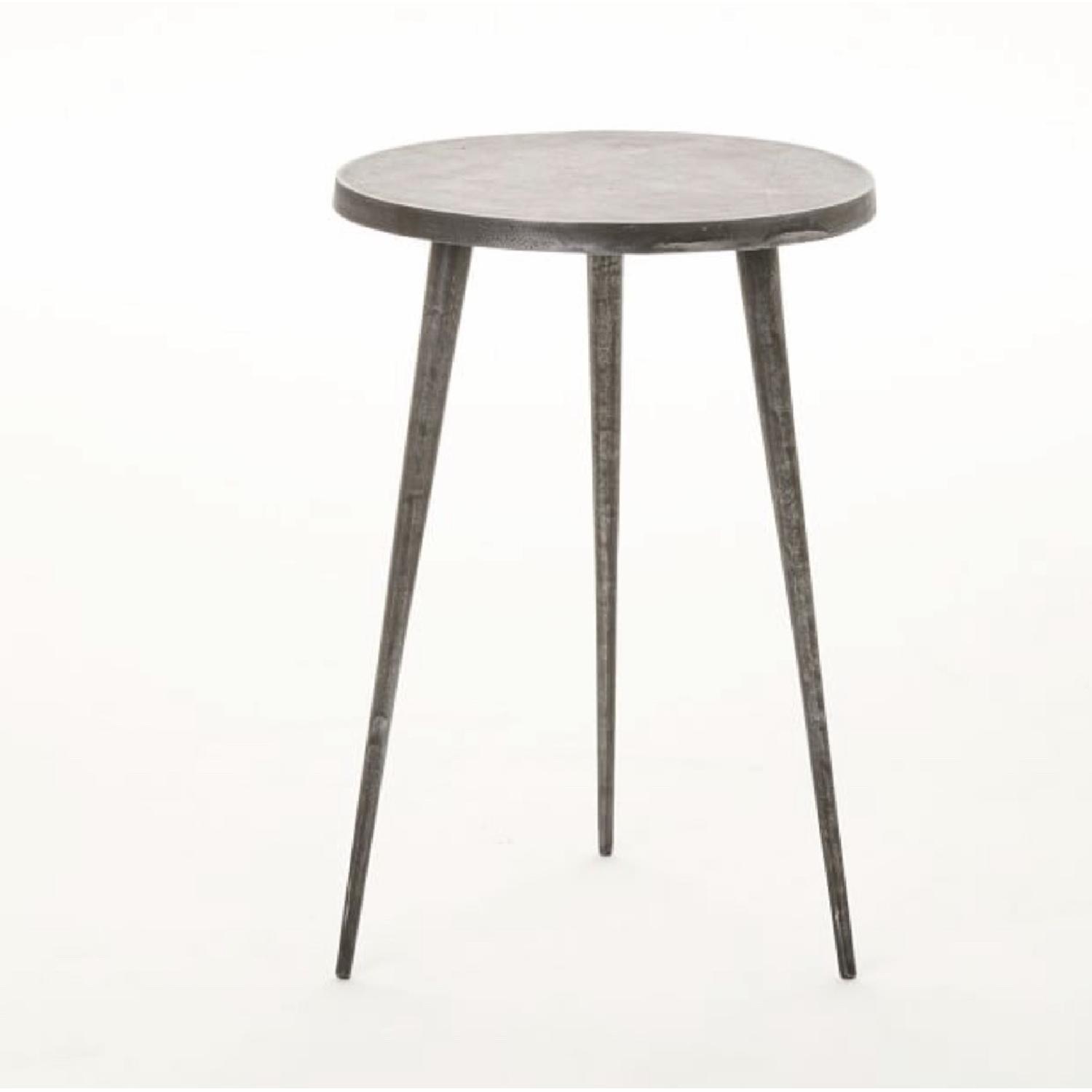 West Elm Tripod Side Table in Charcoal - image-2
