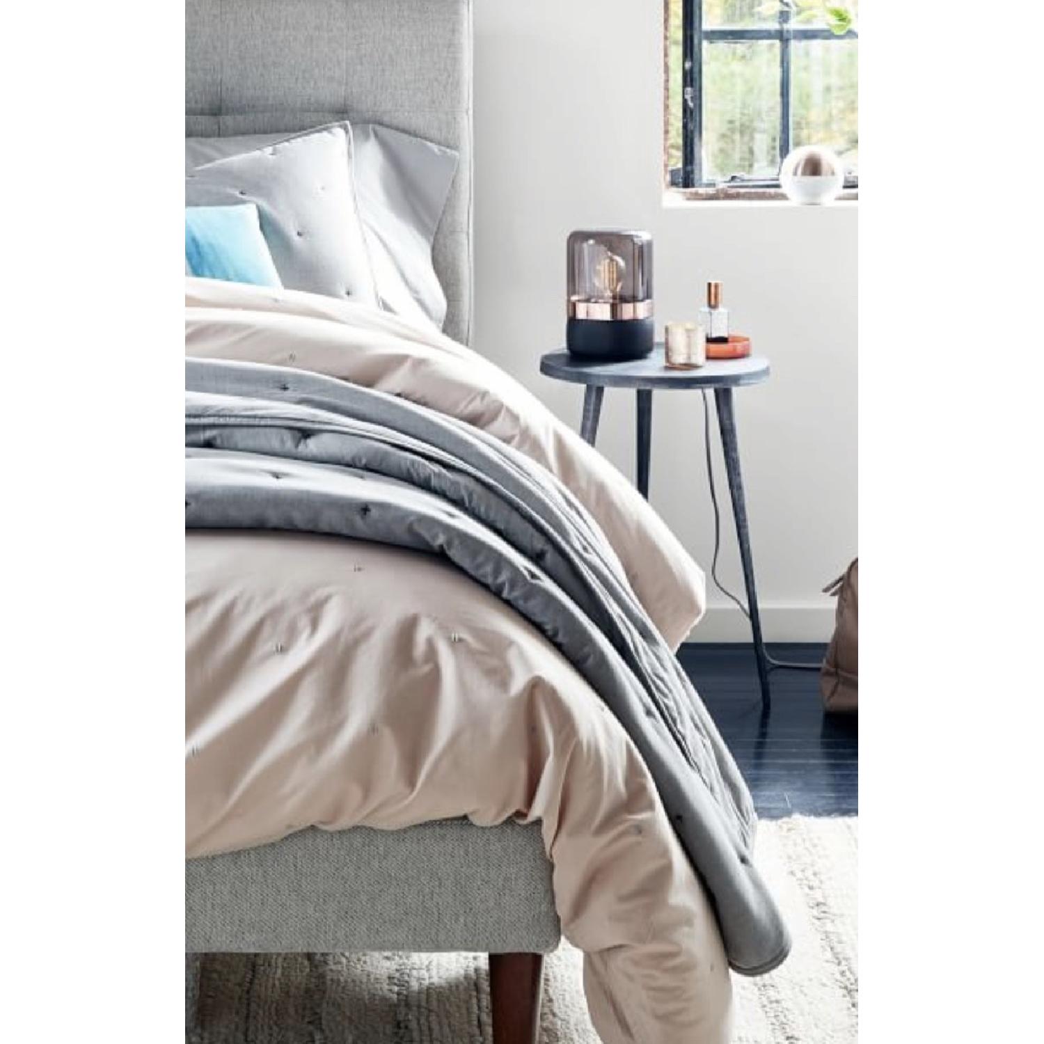 West Elm Tripod Side Table in Charcoal - image-3