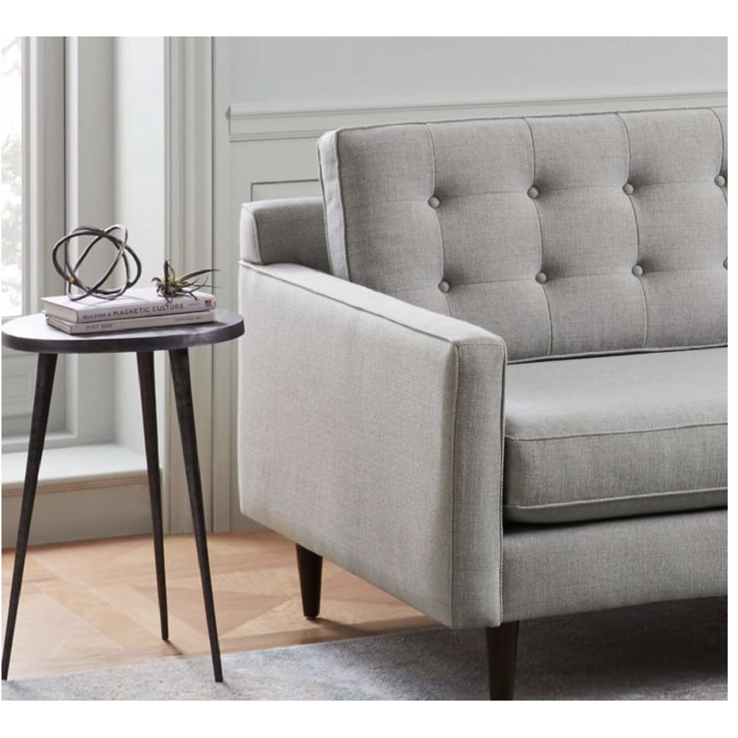 West Elm Tripod Side Table in Charcoal - image-4