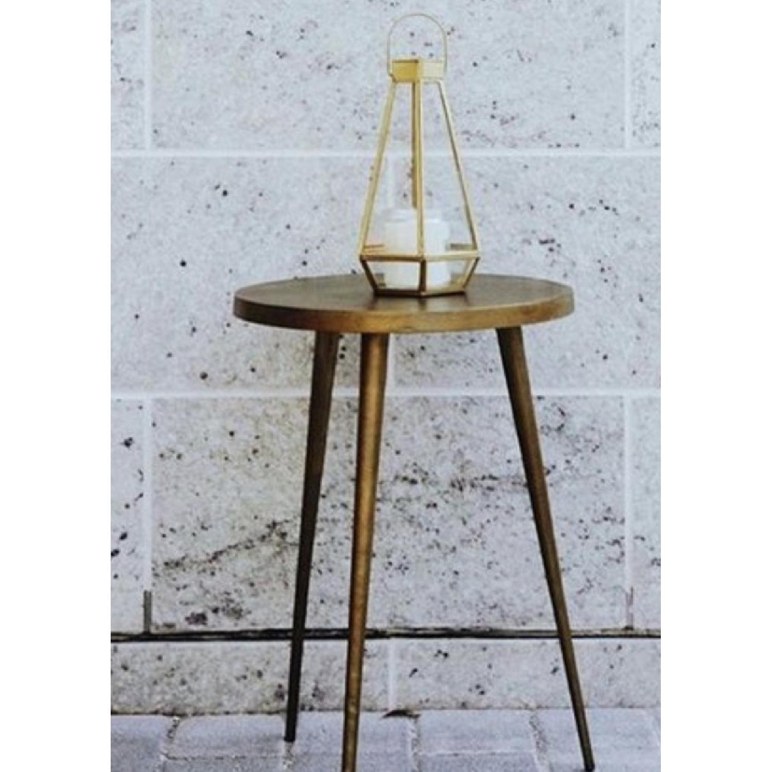 West Elm Tripod Side Table in Charcoal - image-7