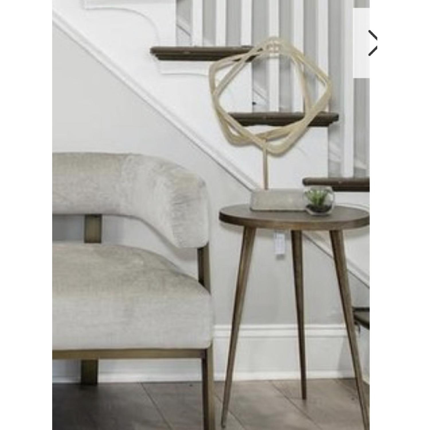 West Elm Tripod Side Table in Charcoal - image-9