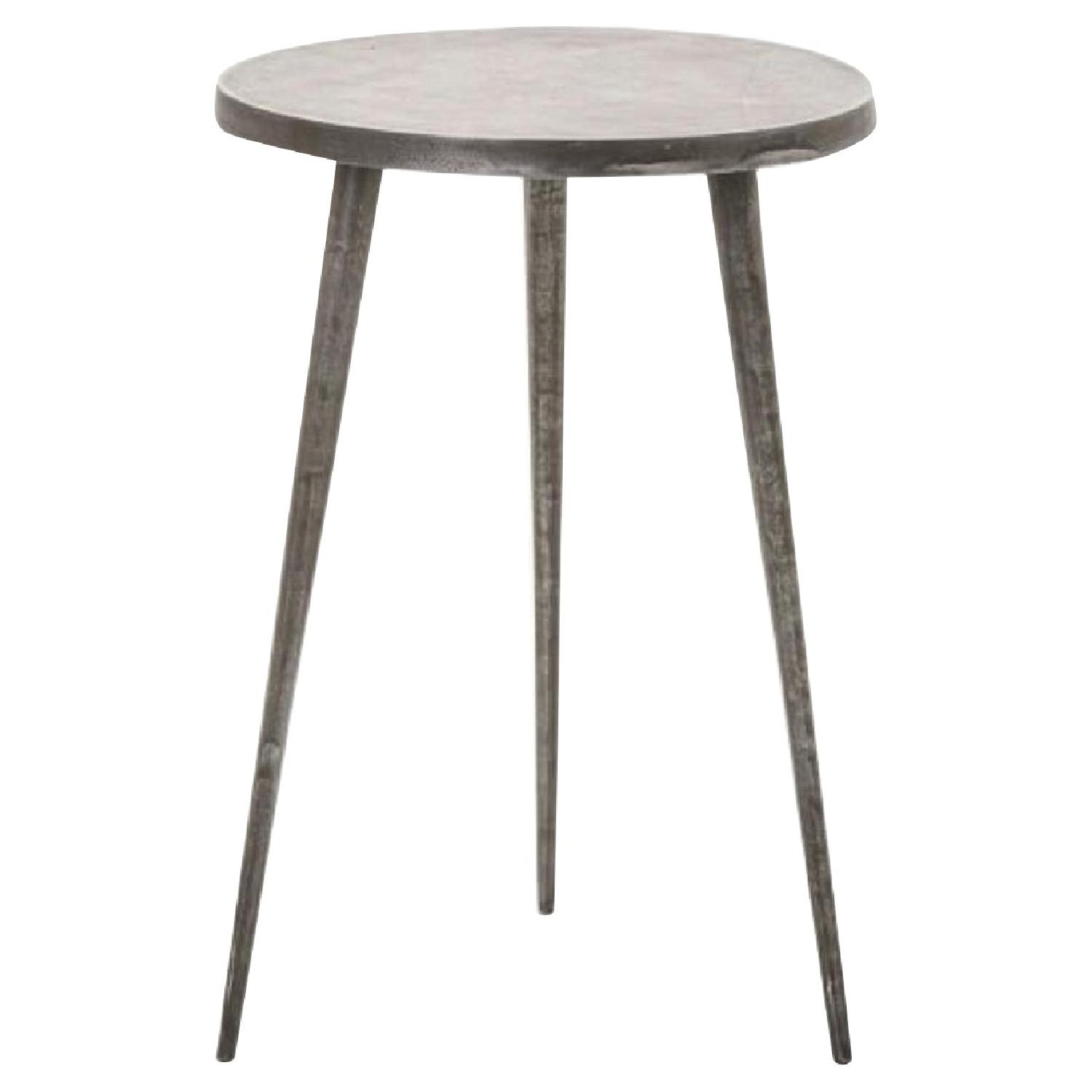 West Elm Tripod Side Table in Charcoal - image-0