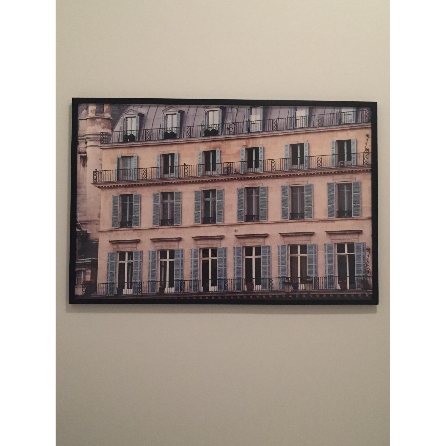 Pottery Barn Paris Architecture Blue Shutters - image-1