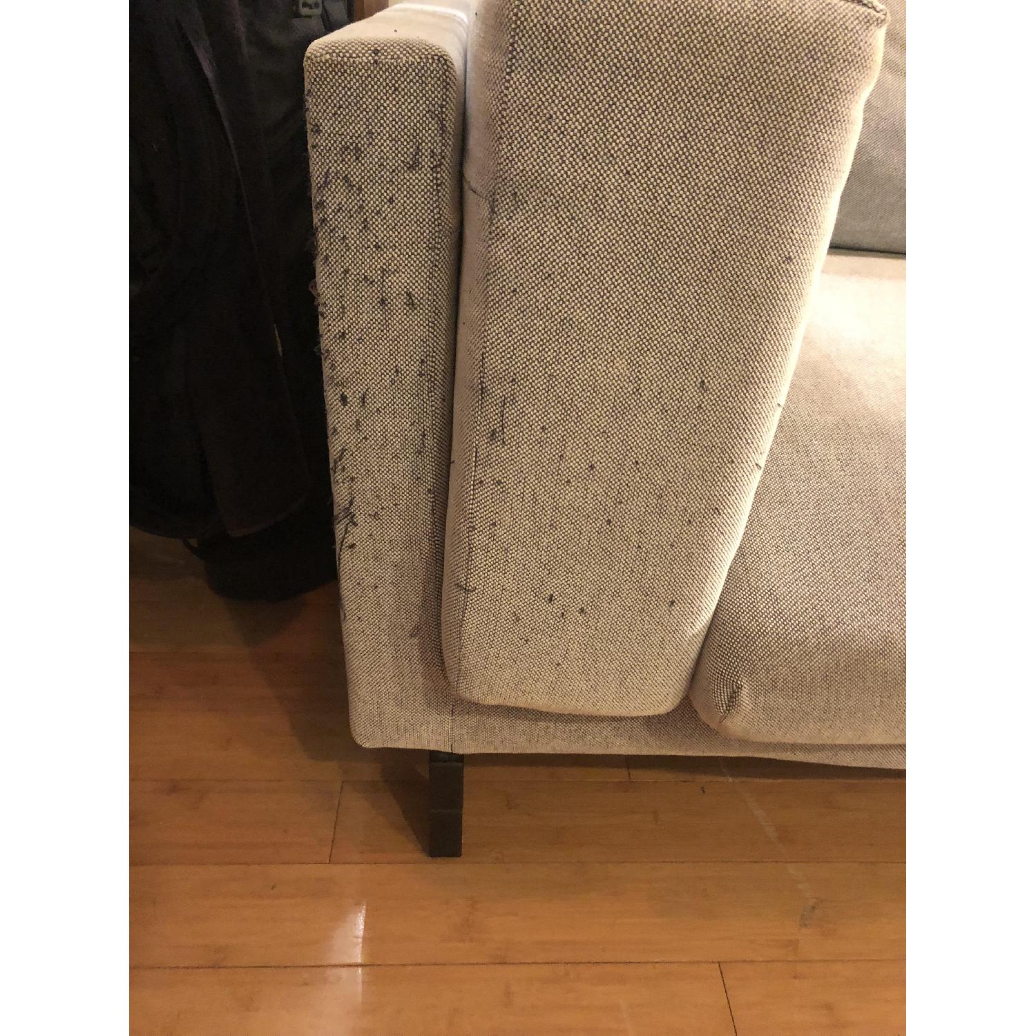 Ikea Nockeby Light Grey Sofa - image-3