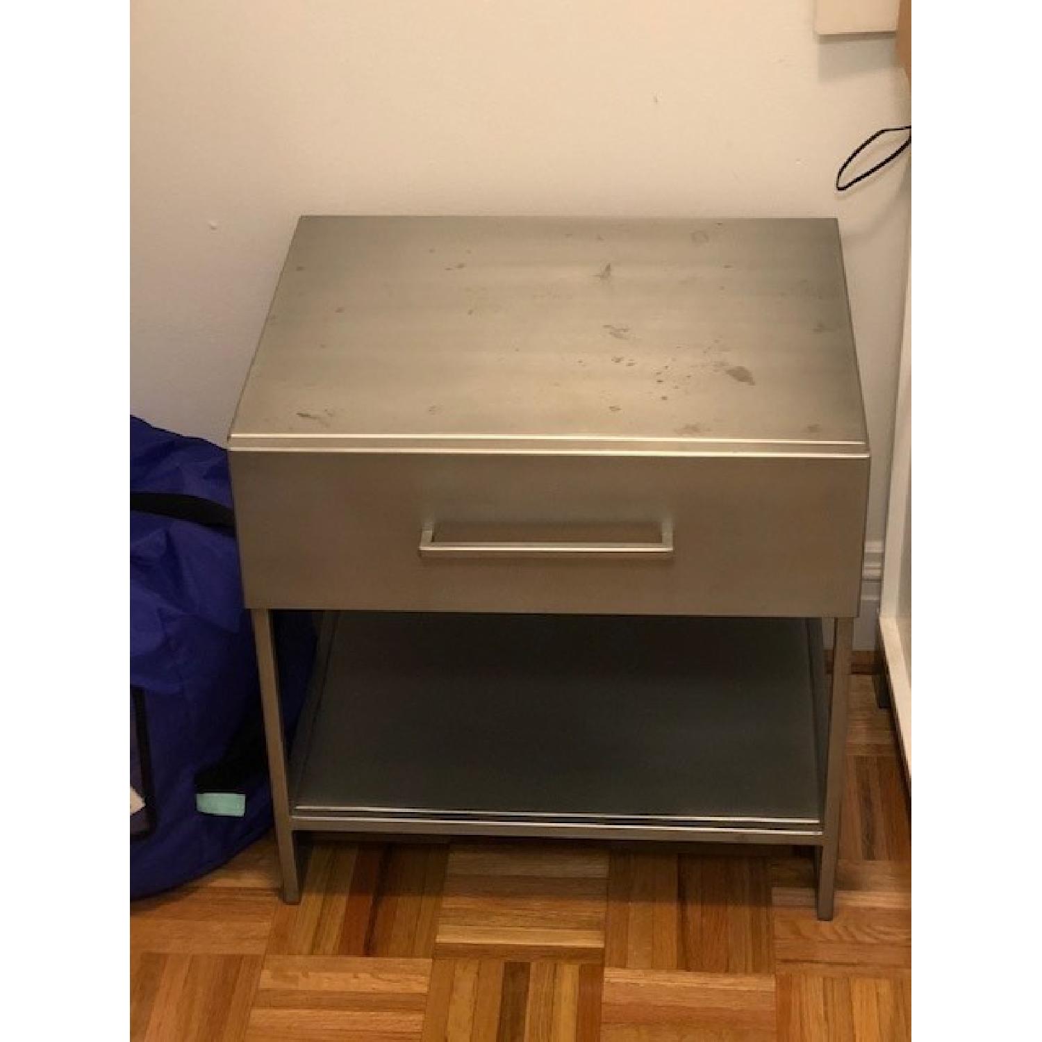 CB2 Proof Metal Nightstand - image-2