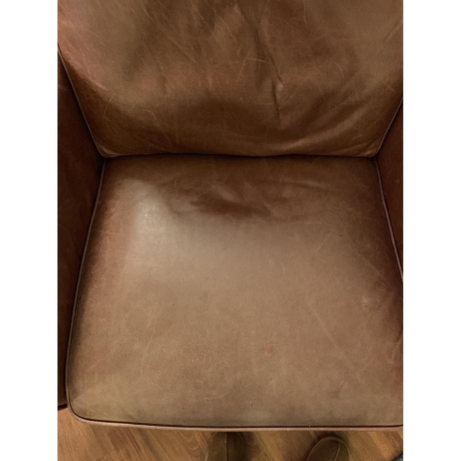 West Elm Henry Leather Power Recliner Chair - image-12