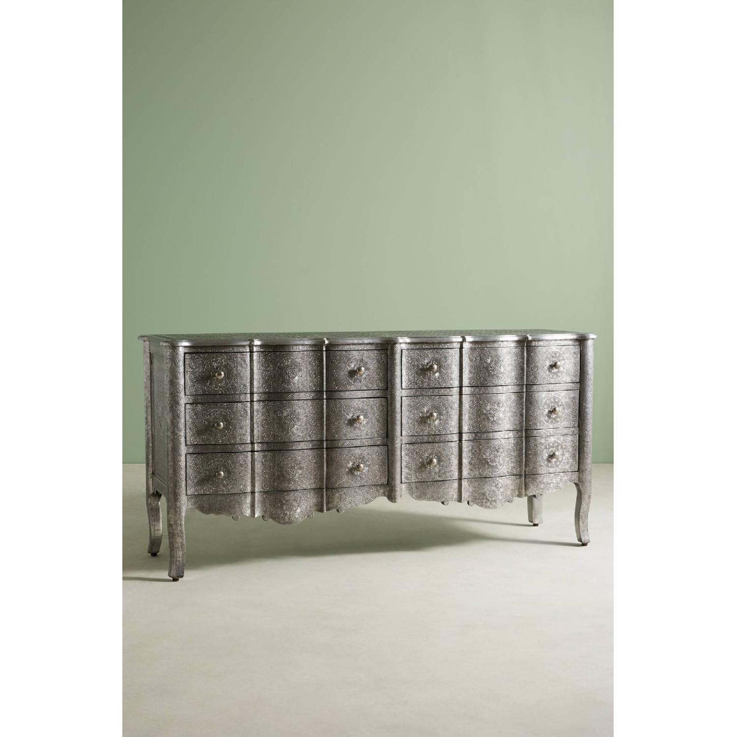 Anthropologie Hand-Embossed 6 Drawer Dresser - image-4