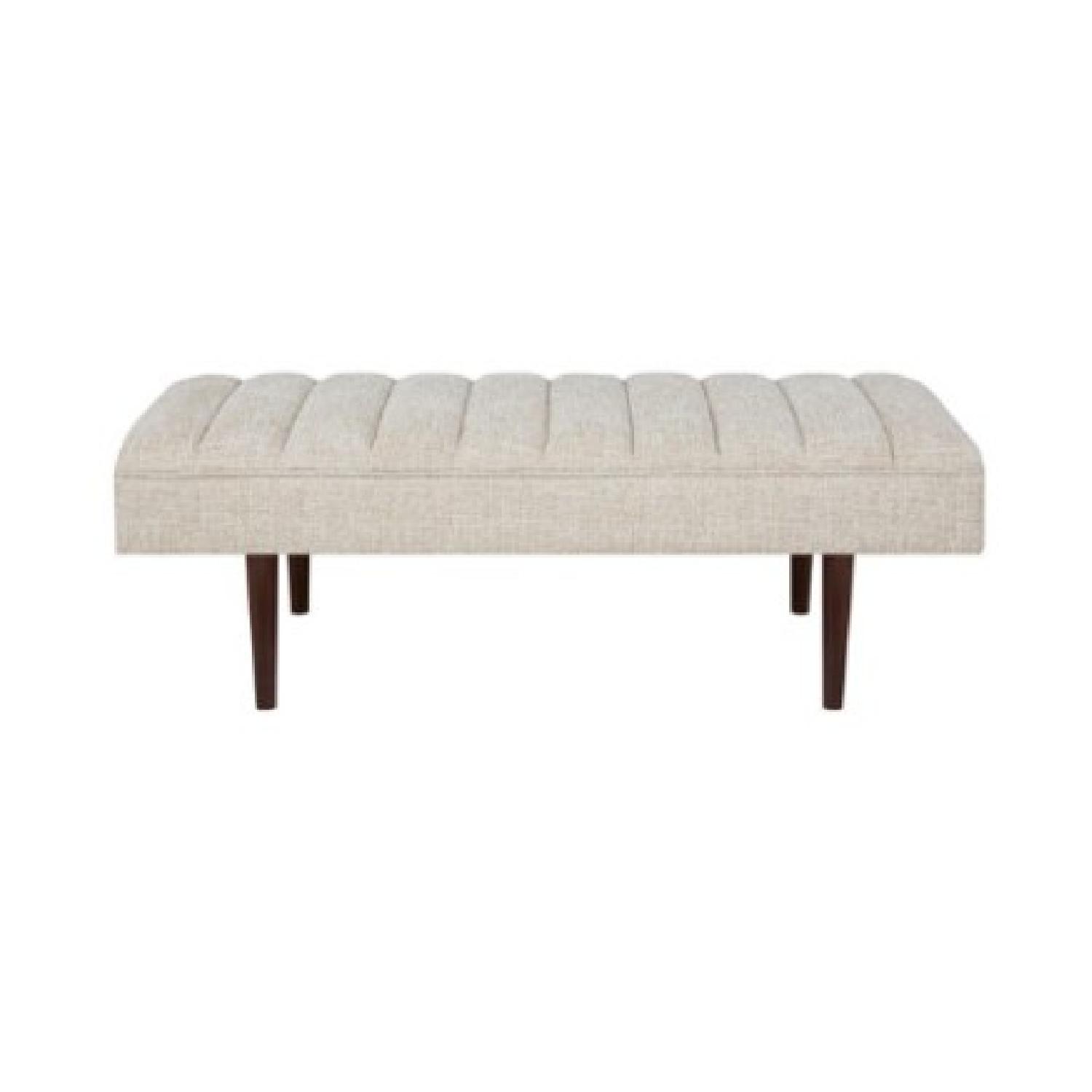 Eclectic Goods Mid Century Glam Bench Aptdeco