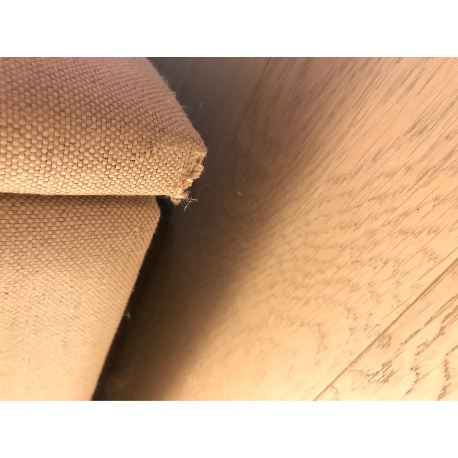 Pottery Barn Raleigh Upholstered Camelback Queen Storage Bed - image-5