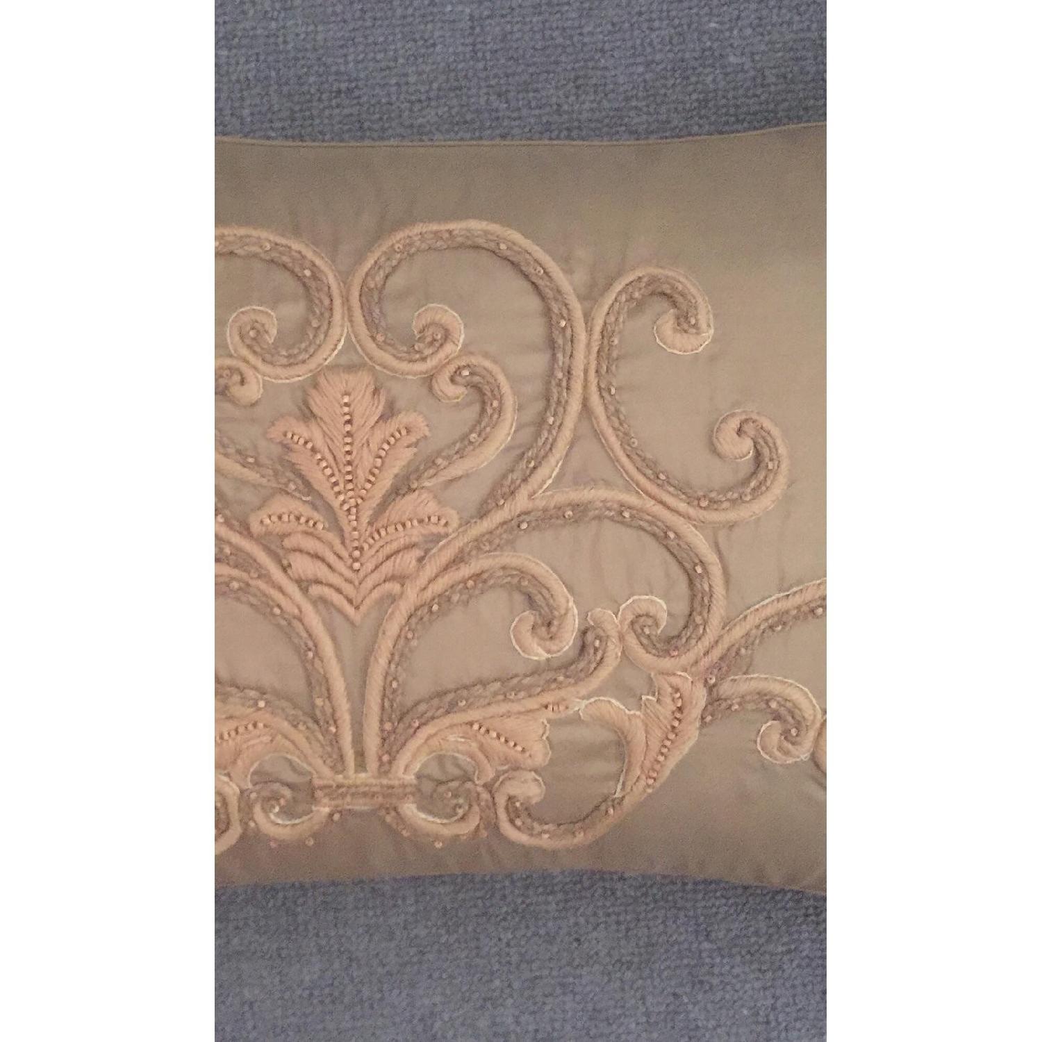 Scroll Medallion Throw Pillow - image-2