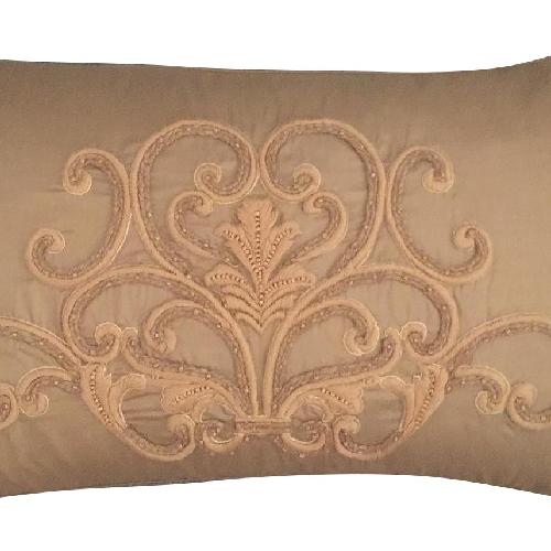 Used Scroll Medallion Throw Pillow for sale on AptDeco
