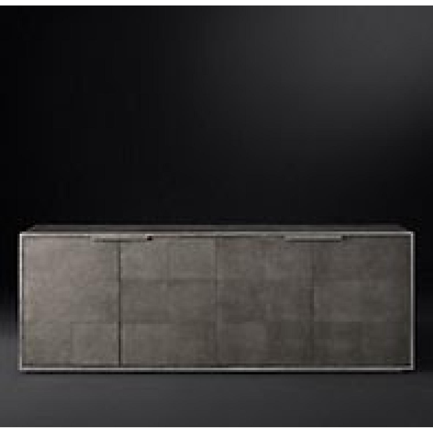 Restoration Hardware Smythson Shagreen 4 Door Sideboard - image-1