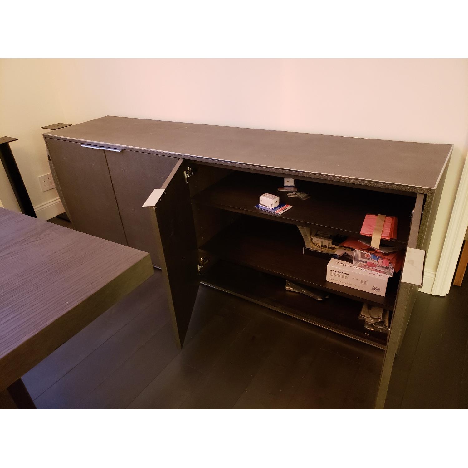 Restoration Hardware Smythson Shagreen 4 Door Sideboard - image-6